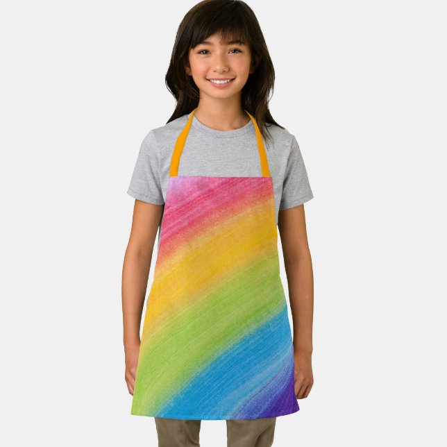 Bunter Regenbogen Kinder Schürze (Insitu)