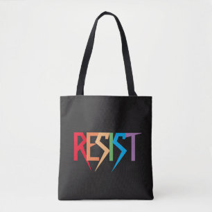 Bunter Regenbogen widerstehen Taschen-Tasche