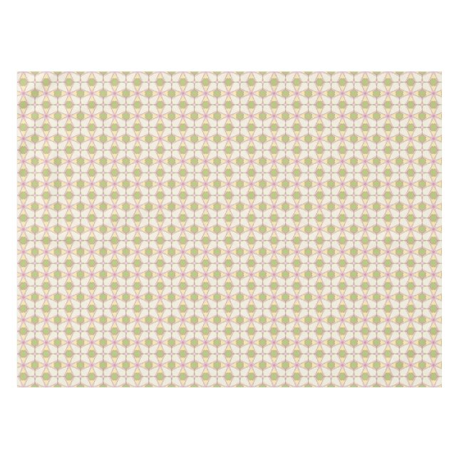 Bunter Retro Musterhintergrund 3 Tischdecke (Vorderseite (Horizontal))