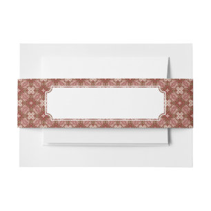 Bunter Retro Musterhintergrund 4 Einladungsbanderole