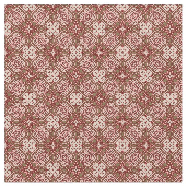 Bunter Retro Musterhintergrund 4 Stoff (Nahaufnahme)