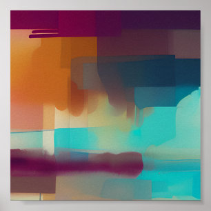 Bunter Retro-Ton-Mix Poster