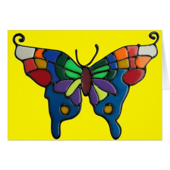 Bunter Schmetterling (Vorderseite (Horizontal))