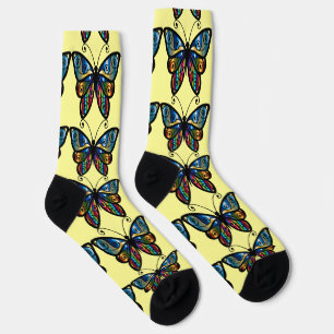 Bunter Schmetterling Thunder_Cove Socken