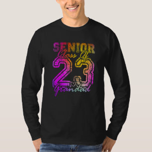 Bunter stolzer Opa süßes Herz Absolvent Senior  T-Shirt