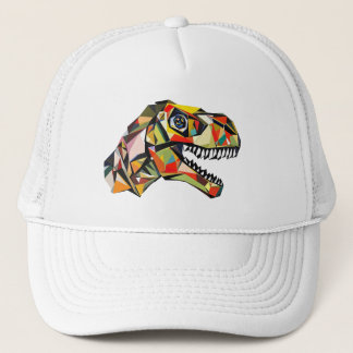 Bunter T-Rex Truckerkappe