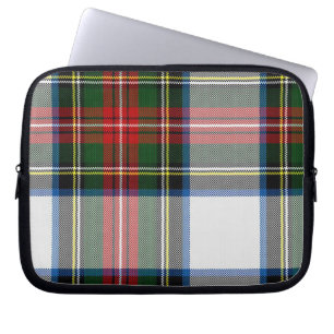 Bunter Tartan-karierte Laptop-Abdeckung Laptopschutzhülle