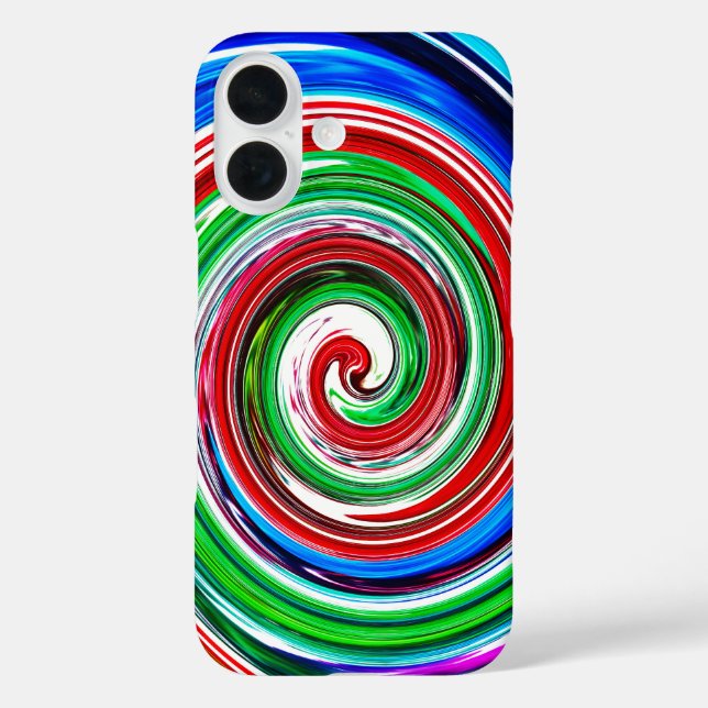bunter Tornado Case-Mate iPhone Hülle (Rückseite)