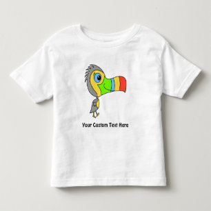 Bunter Toucan Vogel Kleinkind T-shirt