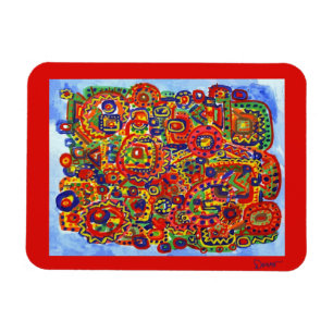 Bunter Verstand Magnet