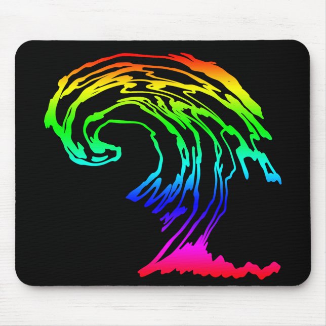 Bunter Vogel Mousepad (Vorne)