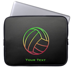 Bunter Volleyball Laptopschutzhülle