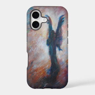 Bunter Wind-Engel iPhone Kasten