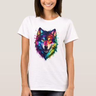 Bunter Wolf T-Shirt