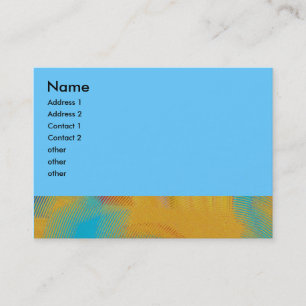 buntes abstraktes visitenkarte