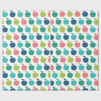 Buntes Apple-Packpapier Geschenkpapier