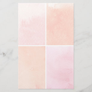buntes Aquarell Briefpapier