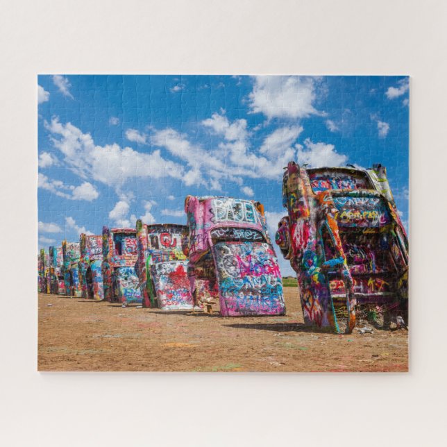 Buntes Auto Kunst Puzzle (Horizontal)