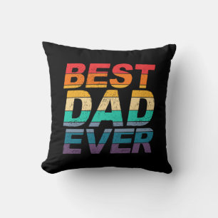 Buntes Beste Papa Aller Zeiten Vatertag Kissenhü Kissen