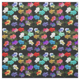 Buntes Betta Aquarium-Fisch-Puma-Baumwollgewebe Stoff