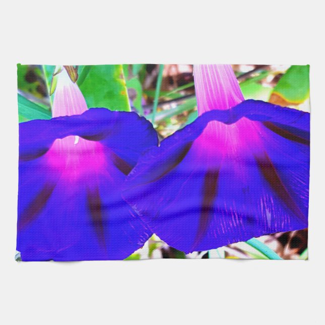 Buntes BlumenGeschirrtuch Geschirrtuch (Horizontal)