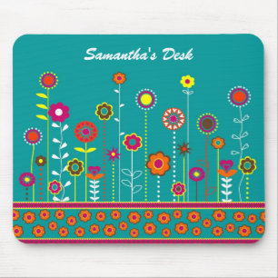 Buntes BlumenMousepad Mousepad