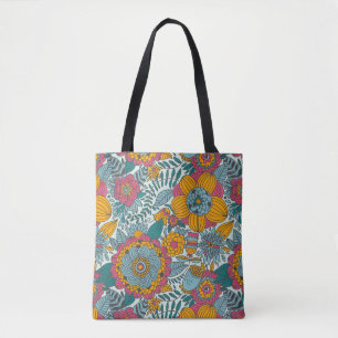 Buntes Blumenmuster