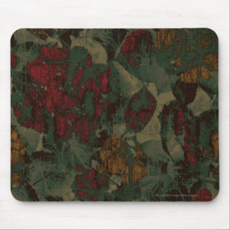 Buntes Blumentarnungsmuster Mousepad