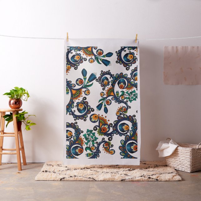 Buntes Bohemisches Boho MOD Hippy Chic-Muster Stoff (Beispiel)
