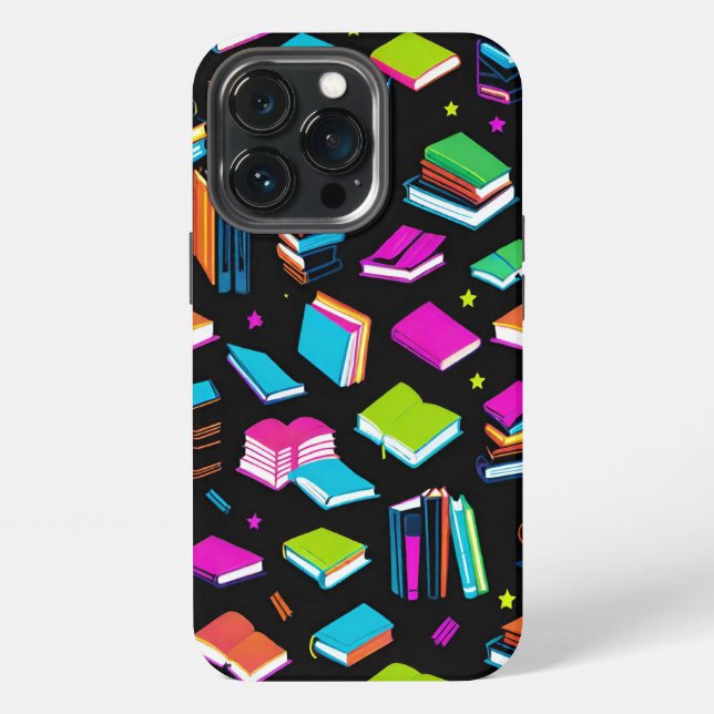 Buntes Buchen iPhone Hülle (Hinten)