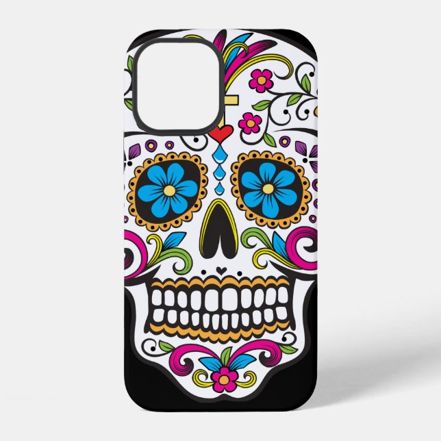 Buntes Candy-Schädel Case-Mate iPhone-Hülle iPhone Hülle (Rückseite)