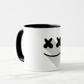 Buntes Doodle-Muster-Kaffeetasse | Süße Cartoon- Tasse
