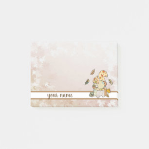 Buntes Eichhörnchen Post-it Klebezettel