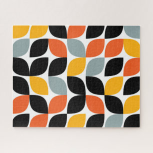 Buntes, einzigartiges, modisches, städtisches puzzle