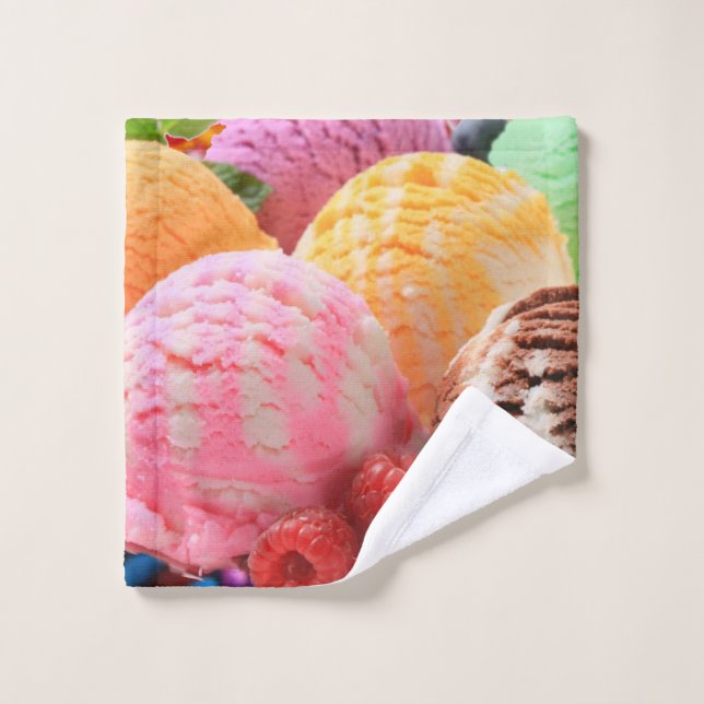 buntes Eis Waschlappen (Waschlappen)