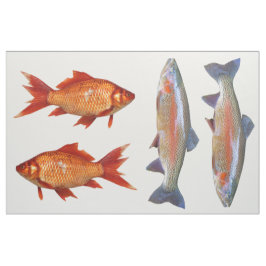 Buntes Fisch-Fett-Viertel Stoff