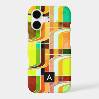 Buntes Funky Retro-Inspiriert