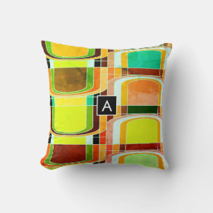 Buntes Funky Retro-Inspiriert Kissen