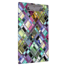 Buntes glänzendes u. kundengerecht klemmbrett