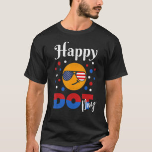 Buntes Glück Dot Day Polka Dot Jugend T-Shirt
