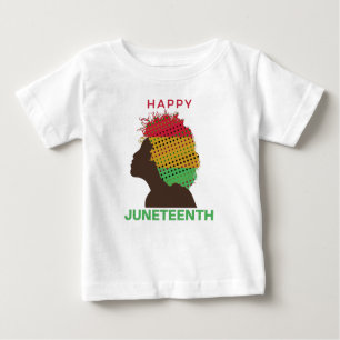 Buntes Glück im Juni, Monat der schwarzen Geschich Baby T-shirt