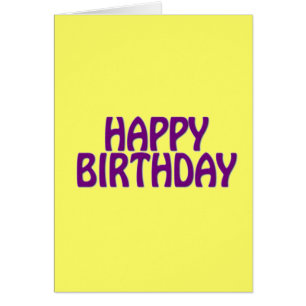 Buntes Glück zum Geburtstag