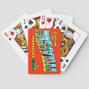 Buntes Grußkarten-Deck aus Nashville Spielkarten