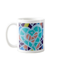 Buntes Herz für irgendeinen Tag…