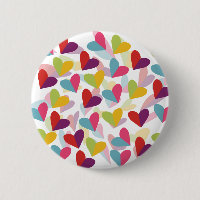 Buntes Herz-Grafikdesign