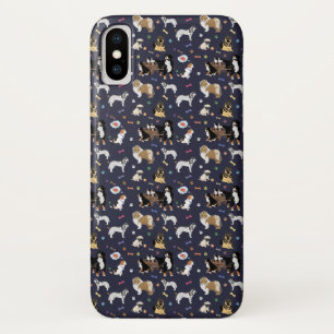 Buntes Hundemuster Case-Mate iPhone Hülle
