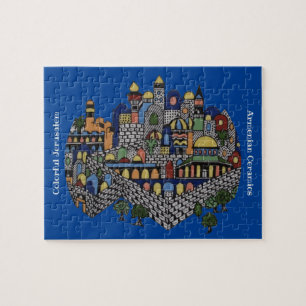 Buntes Jerusalem Puzzle