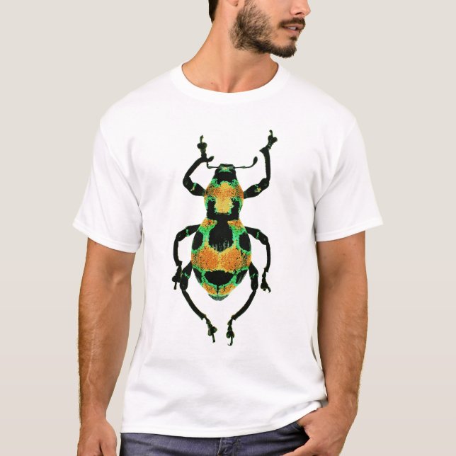 Buntes Käfer-Shirt T-Shirt (Vorderseite)