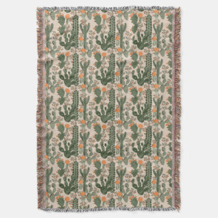 Buntes Kaktus-Muster Decke