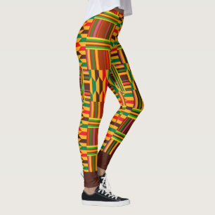 Buntes Kente Leggings